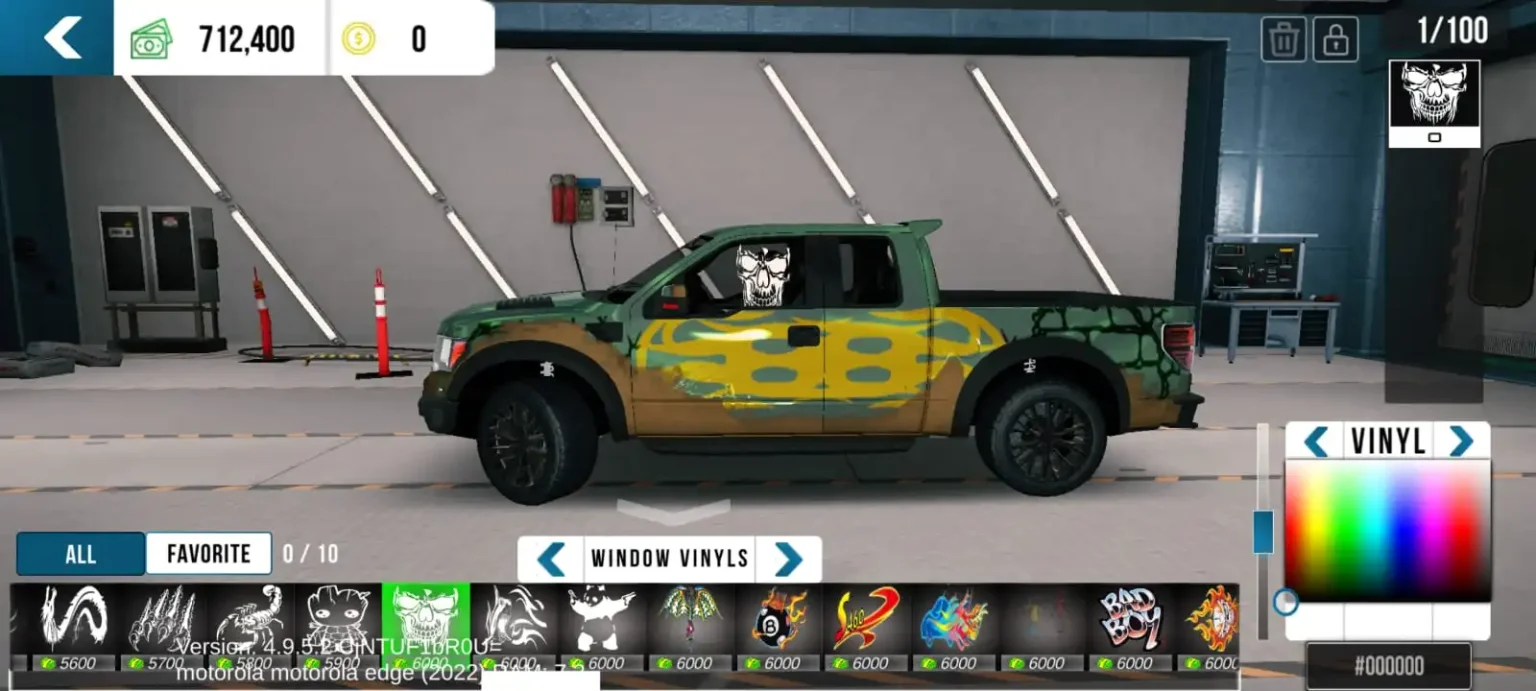 Otopark Cok Oyunculu Araba Yukseltme Pencere Vinilleri