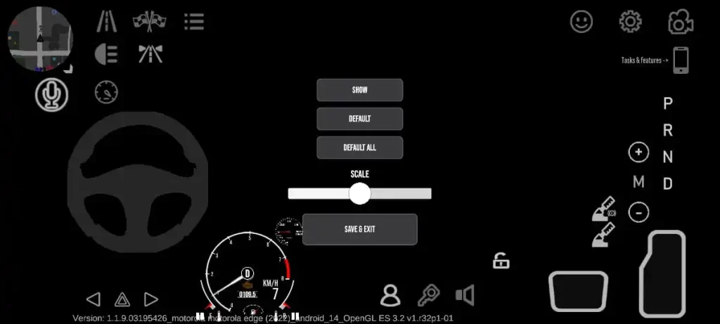 Car Parking Multiplayer 2de kontrol arayuzunu nasil degistirebilirim